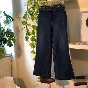 Wranger “hi-bells” denim